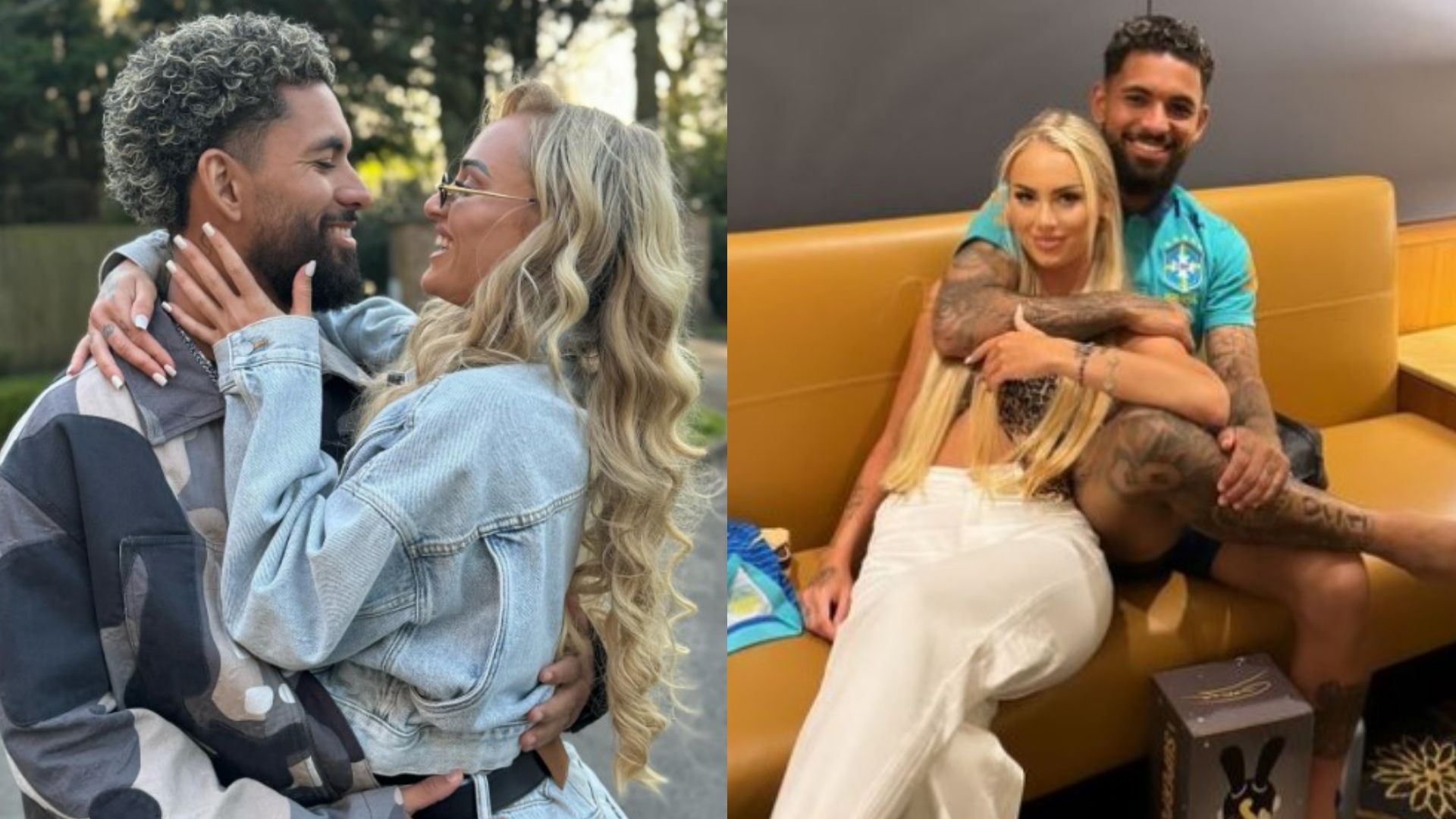 ‘I love you’ – Alisha Lehmann reunited with boyfriend Douglas Luiz at ...